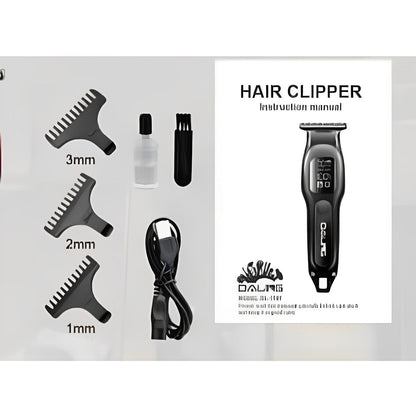 DALING DL-1747 Professional Hair Clipper High Energy Battery Portable With LED Display